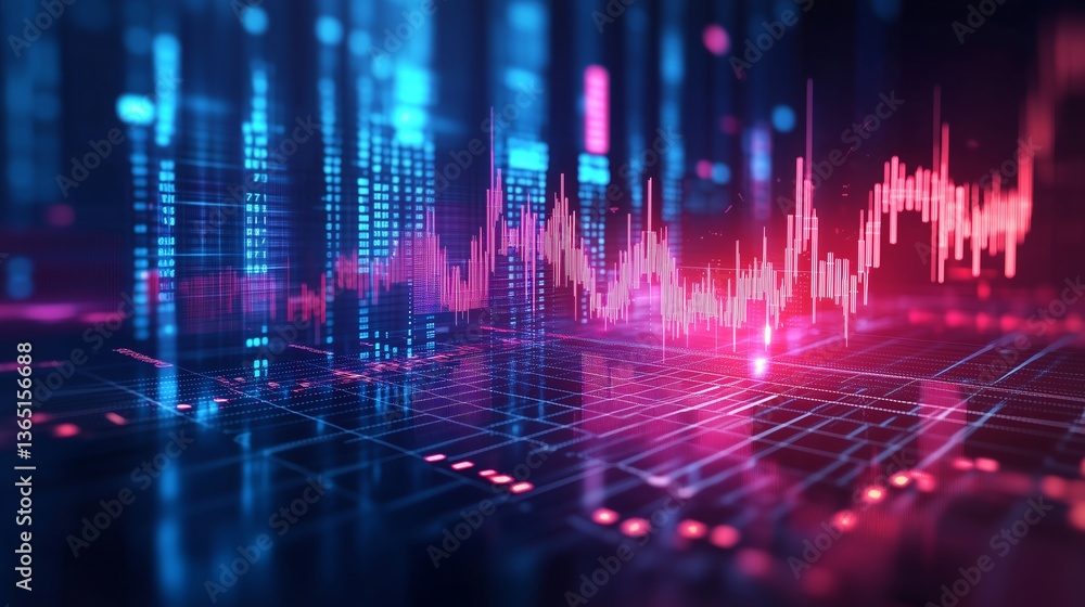 Digital Currency and Exchange Stock Chart for Finance Display Digital Currency and Exchange Stock Chart for Finance Display