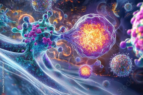 Interferon Pathway: Signal Transduction and Gene Transcription in the Cell Nucleus