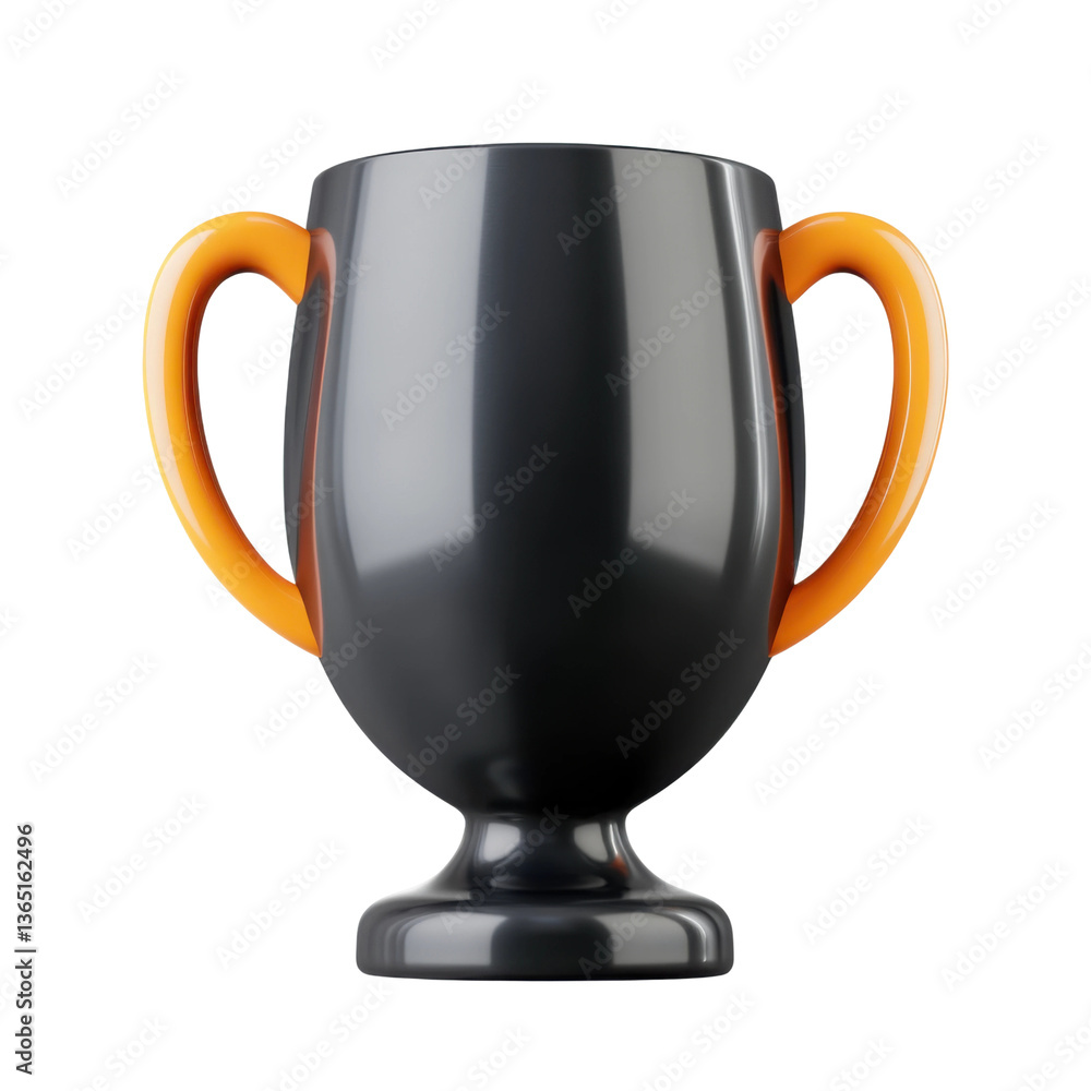 Celebrating achievement trophy display home office still life Celebrating achievement trophy display home office still life