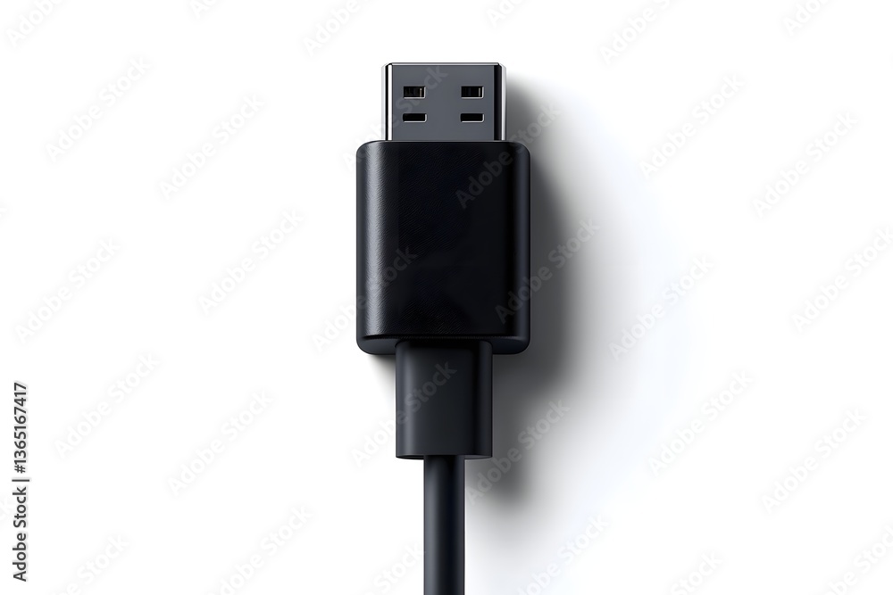 Realistic USB-C Adapter Render Realistic USB-C Adapter Render