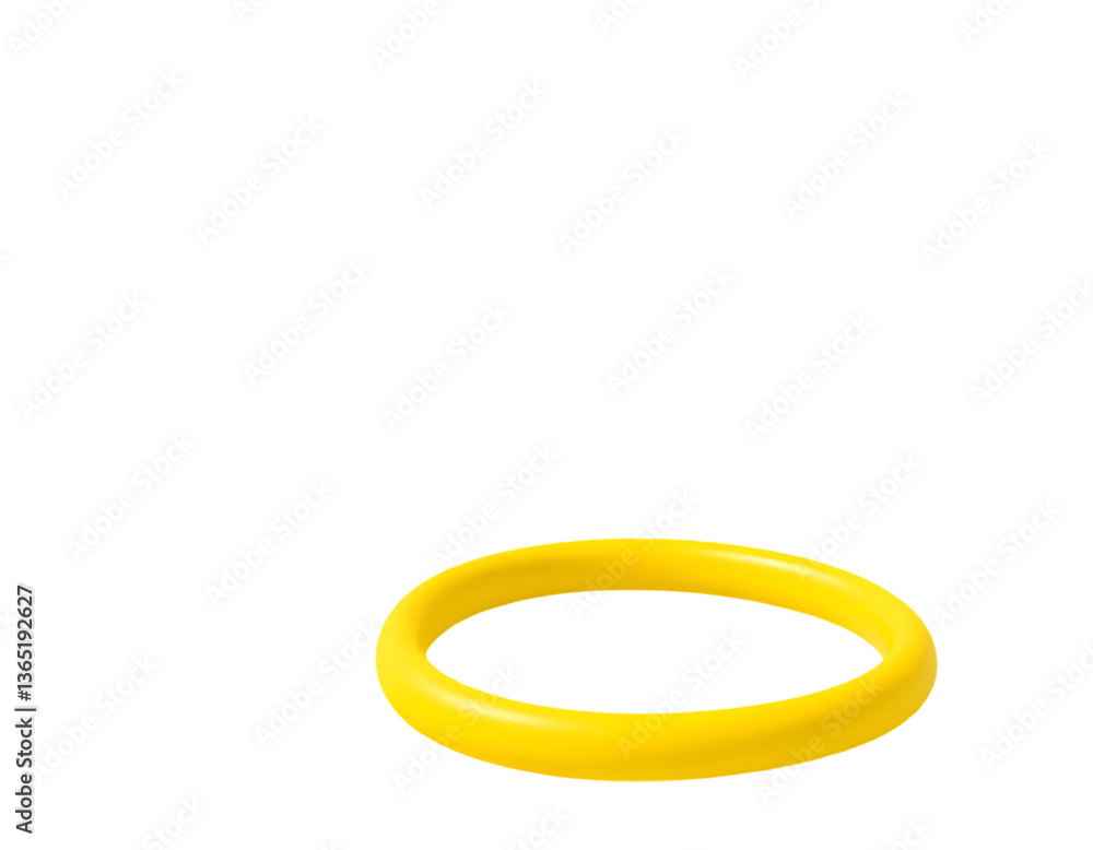 Shiny Yellow Ring Shiny Yellow Ring