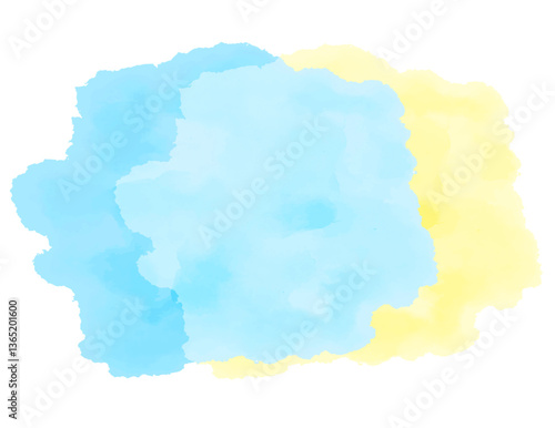 洗練された水彩風ベクターテクスチャ・カラフル
