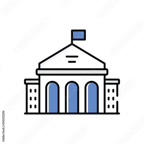 Governance  Vector icon