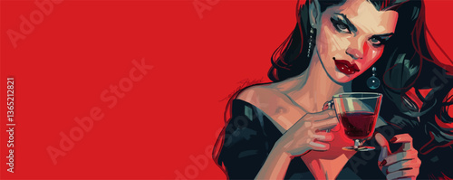 Colorful beach summer pattern with starfish and flip-flops.