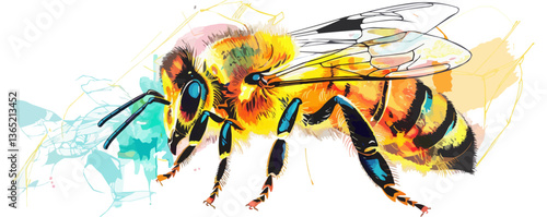 Monochrome outline of hot air balloon in flight with detailed pattern.