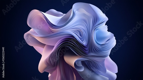 Deep Navy-Blue Background with 98% Opacity, Imitating a Paper-Like Surface Texture.