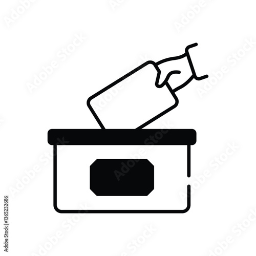 Suffrage  Vector icon