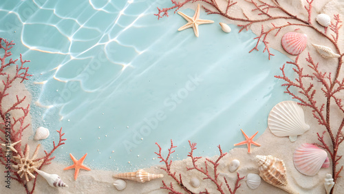 Delicate Underwater Marine Frame