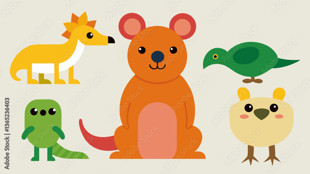 Animal set vector Animal set vector