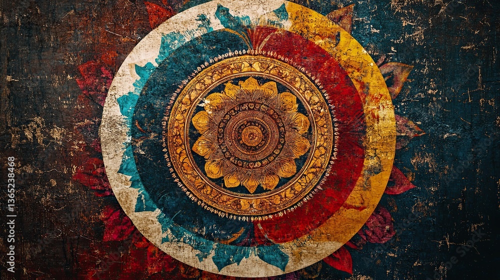Fototapeta premium Symmetrical Blossom Art