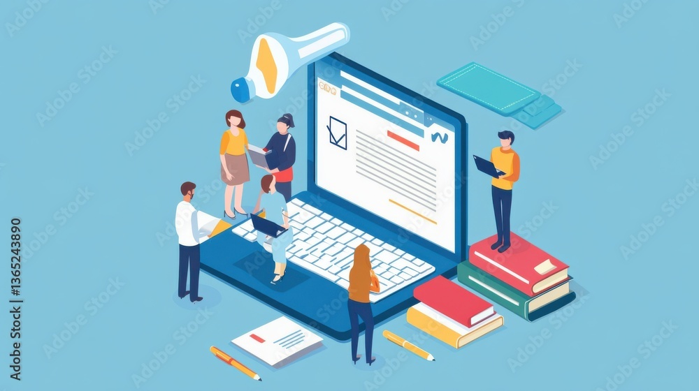 An AI powered personalized learning platform, adapting courses based on student progress and preferences, Edtech style An AI powered personalized learning platform, adapting courses based on student progress and preferences, Edtech style