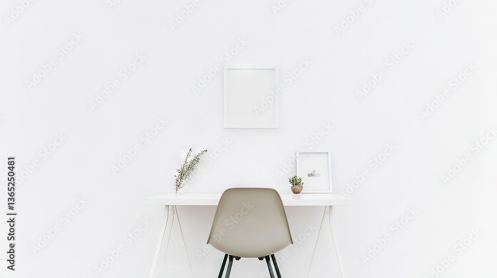 Sleek Office Minimalism: Sunlit Workspace with Design Aesthetics Design
Sleek Office Minimalism: Sunlit Workspace with Design Aesthetics Design