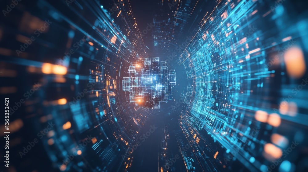 An AI powered quantum computing system, quantum processors analyzing complex data at unprecedented speeds, Computing tech style An AI powered quantum computing system, quantum processors analyzing complex data at unprecedented speeds, Computing tech style