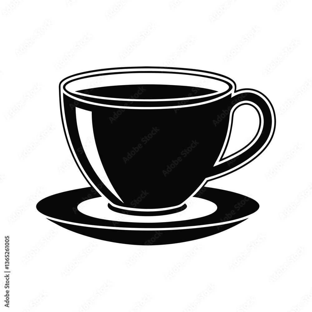 Coffee cup vector Art & Illustration Coffee cup vector Art & Illustration