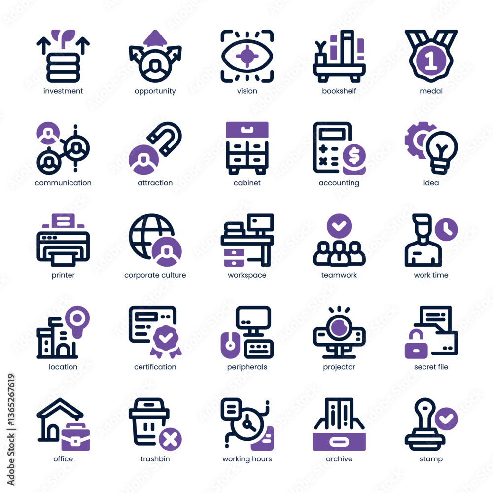 Office Culture Icon pack for your website, mobile, presentation, and logo design. Office Culture Icon dual tone design. Vector graphics illustration and editable stroke. Office Culture Icon pack for your website, mobile, presentation, and logo design. Office Culture Icon dual tone design. Vector graphics illustration and editable stroke.
