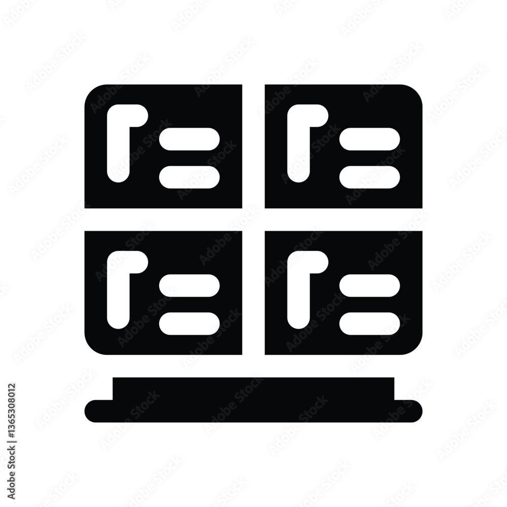 locker glyph icon. Strong and solid vector icon for websites, mobile interfaces, presentations, and visual branding. High quality and easy to edit. locker glyph icon. Strong and solid vector icon for websites, mobile interfaces, presentations, and visual branding. High quality and easy to edit.
