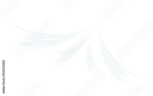 cool airflow effect with light blue waves and dynamic motion, representing fresh wind, filtration, and purification. Perfect for air conditioners, ventilation, speed, and futuristic design concepts.