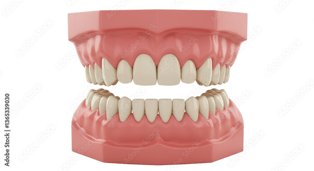 Obraz premium Isolated teeth