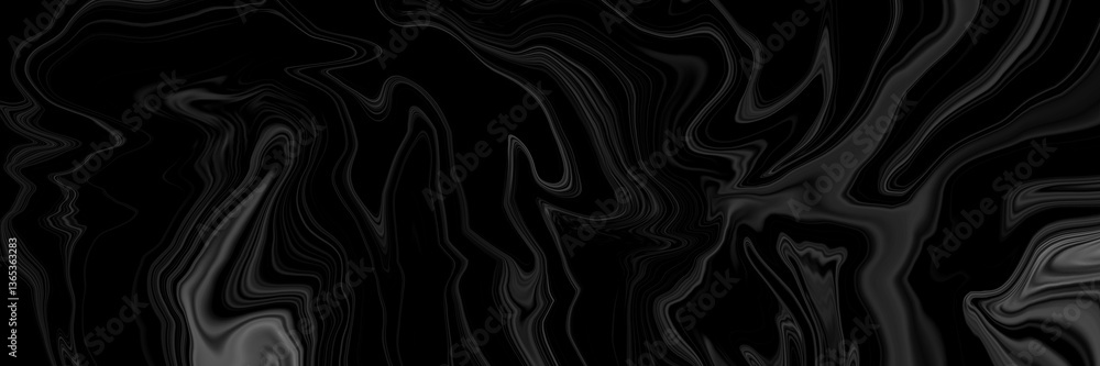 Fototapeta premium Black white marble oil ink liquid swirl texture for do ceramic counter dark abstract light background tile marble natural for interior decoration and outside.