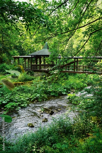 Brücke im Erzgebirge 