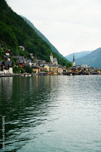 Hallstatt in Österreich
