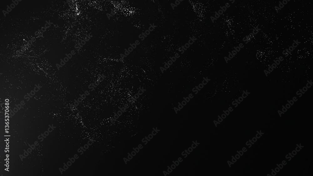 Black And White Particle Background