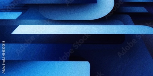 abstract of shape with color gradient and grainy texture