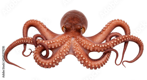 Isolated Octopus