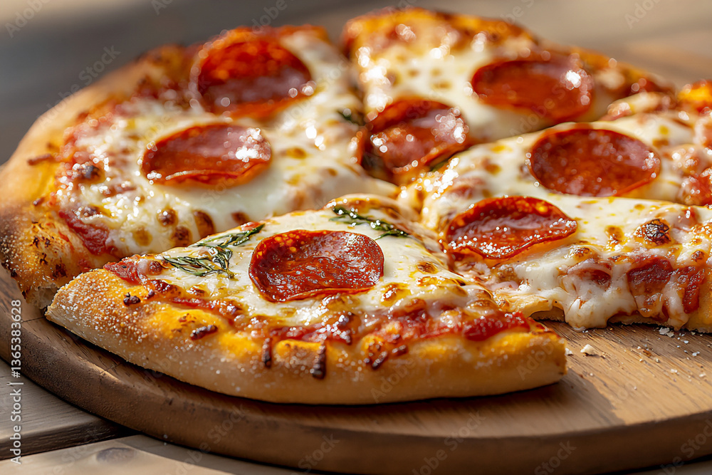 macro shot focusing on the melted cheese and pepperoni macro shot focusing on the melted cheese and pepperoni