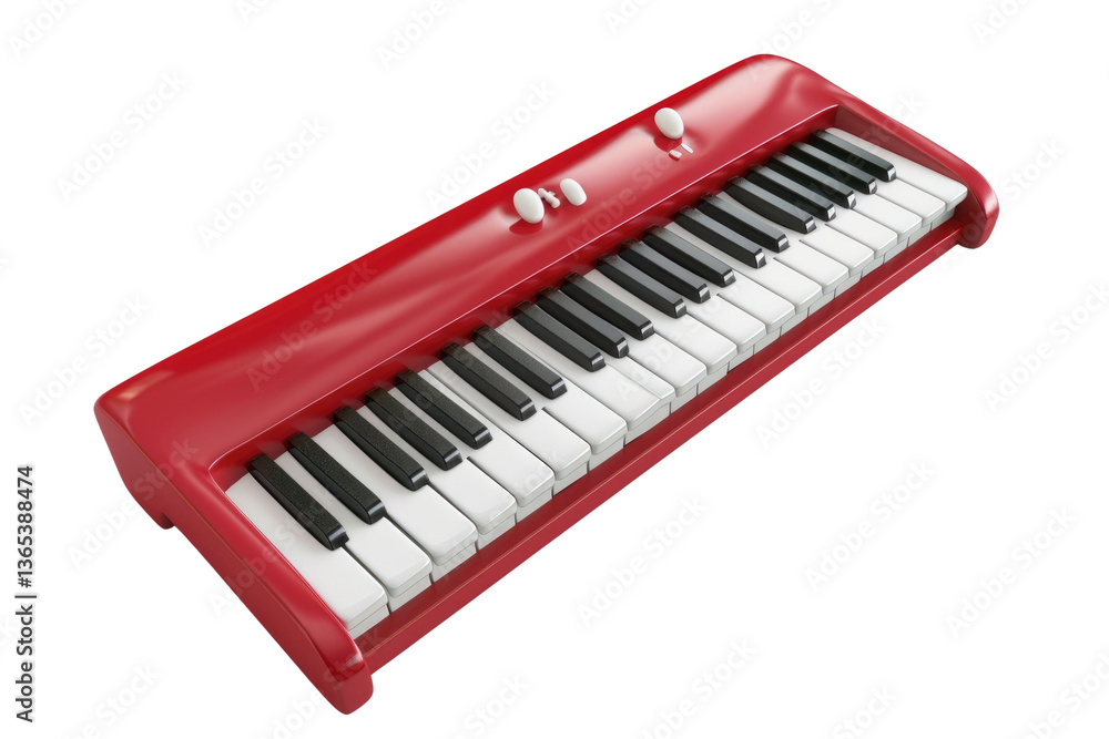 Digital piano keyboard isolated on white background. Macro shot of keyboard with vibrant color placed at white background. Studio musical instrument photography for design and print. Equipment. AIG57. Digital piano keyboard isolated on white background. Macro shot of keyboard with vibrant color placed at white background. Studio musical instrument photography for design and print. Equipment. AIG57.
