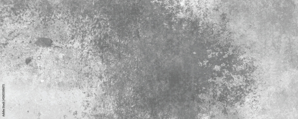 Fototapeta premium A Beautifully Aged and Distressed Concrete Wall with Deep Stains and Cracks