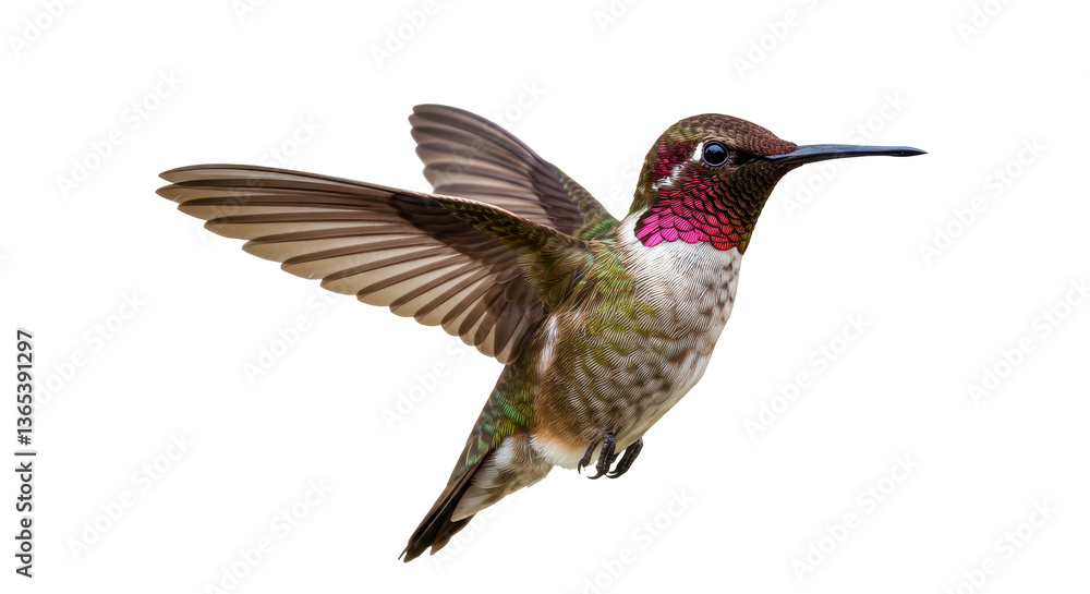 Isolated Hummingbird Isolated Hummingbird