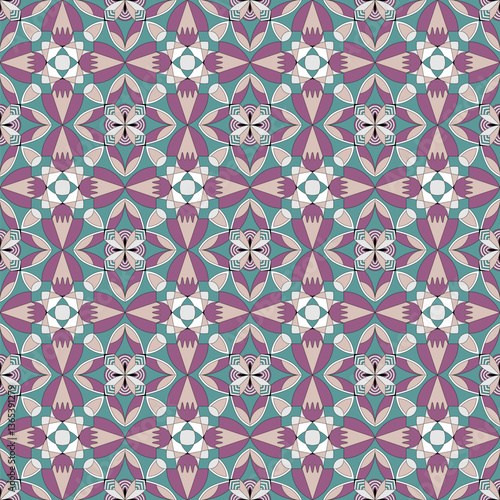 Interesting tricolor pattern with black outline