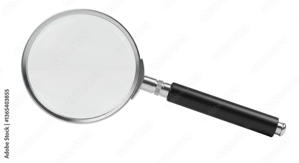 Isolated Magnifying Glass Isolated Magnifying Glass
