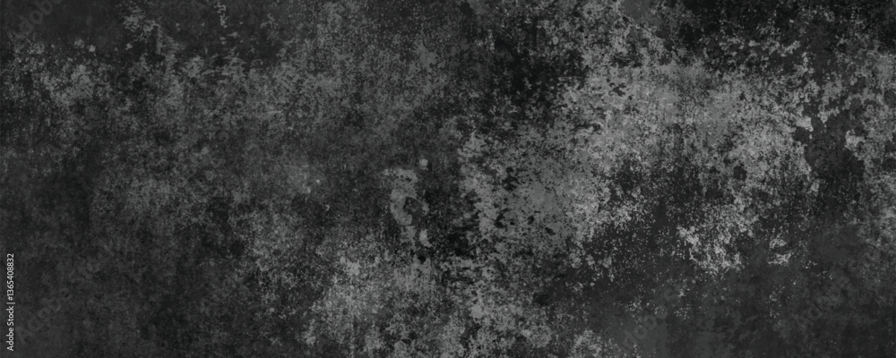 Fototapeta premium A Dark and Dramatic Abstract Texture on a Rough and Gritty Concrete Surface