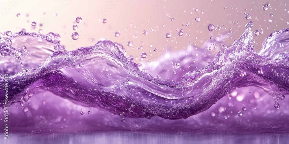 Aqua Symphony: This abstract piece captures the fluidity and dynamism of water with a splash of purple hue. Witness a frozen moment in time as droplets dance in the air. Aqua Symphony: This abstract piece captures the fluidity and dynamism of water with a splash of purple hue. Witness a frozen moment in time as droplets dance in the air.