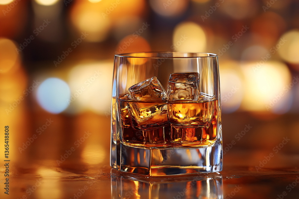 glass of whiskey, rum glass of whiskey, rum