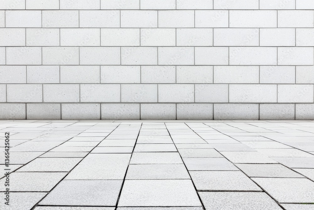 White Textured Wall and Floor Background Minimalist Design White Textured Wall and Floor Background Minimalist Design