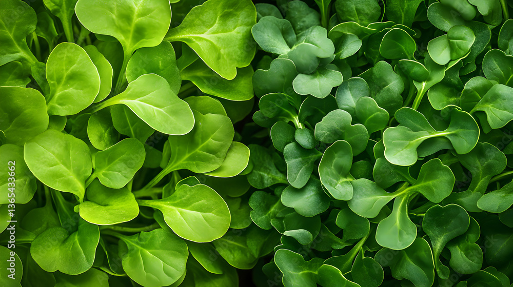 Bright green microgreens shown in close-up with texture detail. Ideal for ingredient packaging, healthy food design or botanical visuals. Selective focus Bright green microgreens shown in close-up with texture detail. Ideal for ingredient packaging, healthy food design or botanical visuals. Selective focus