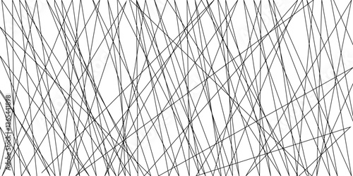Abstract lines in black and white tone of many squares and rectangle shapes on white background.Abstract line background.geometric shape with white luxury pattern design.