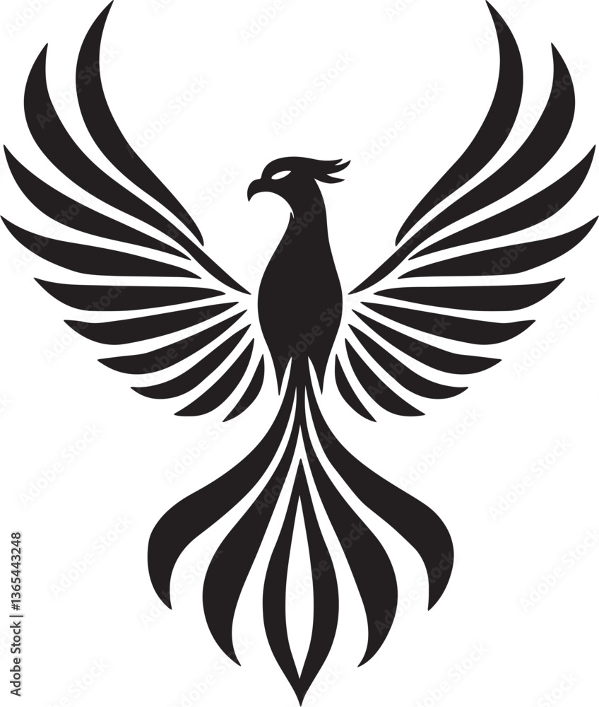 Obraz premium vector illustration of an eagle