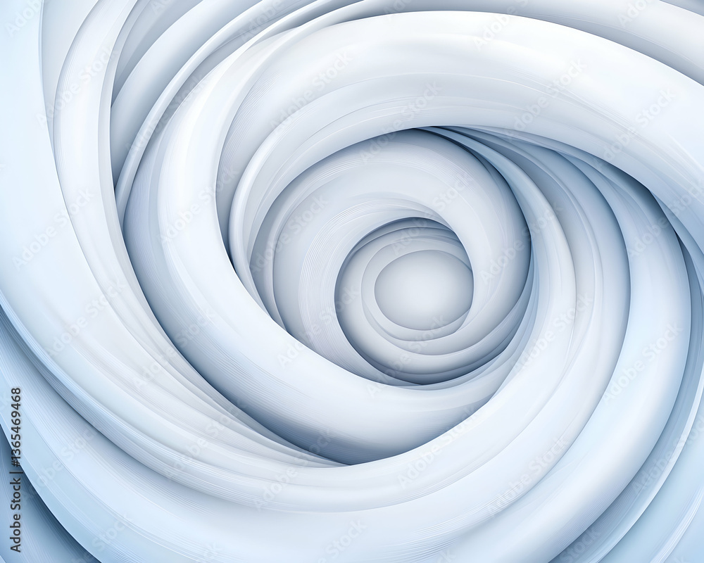 Abstract swirling light blue vortex Abstract swirling light blue vortex