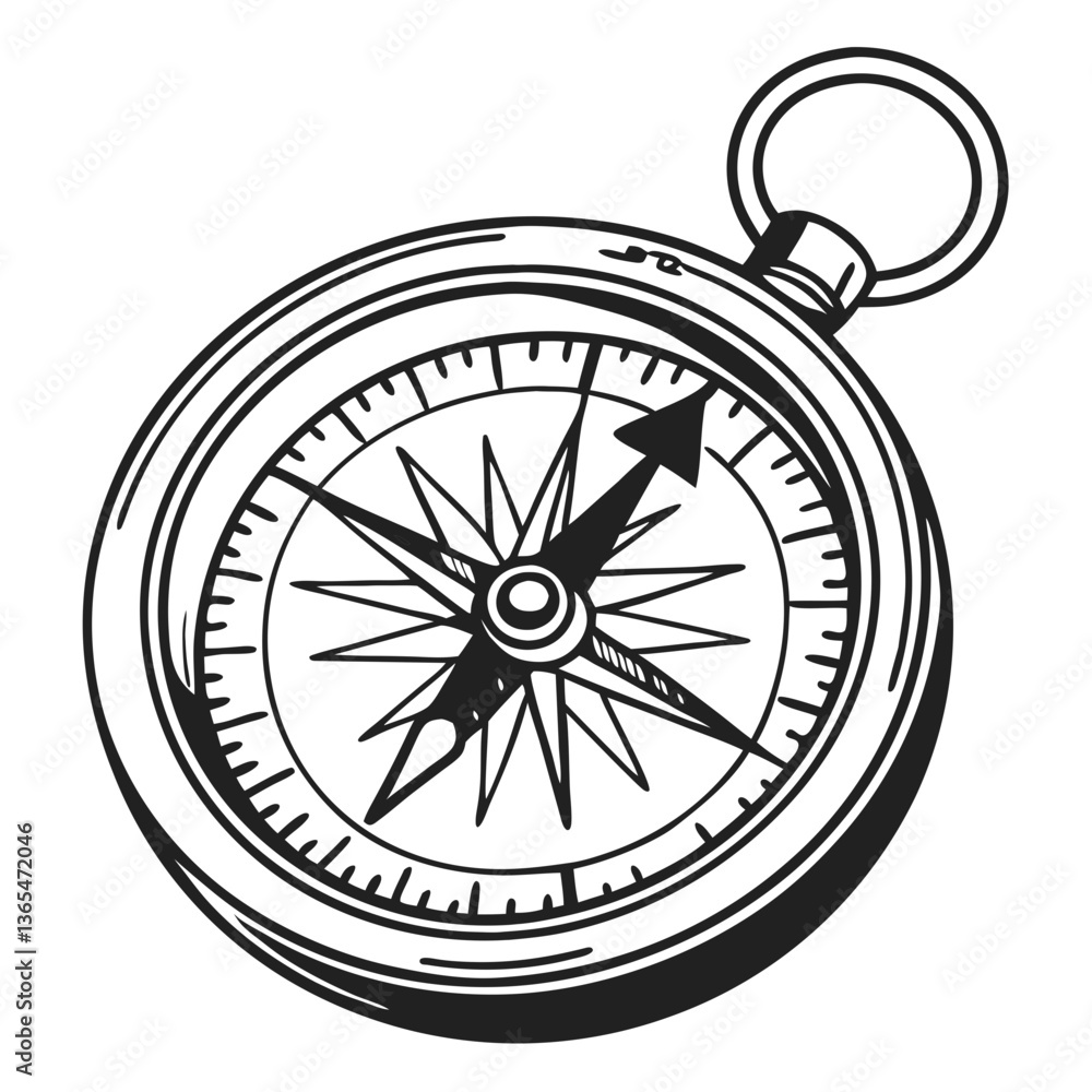 vector compass icon vector compass icon
