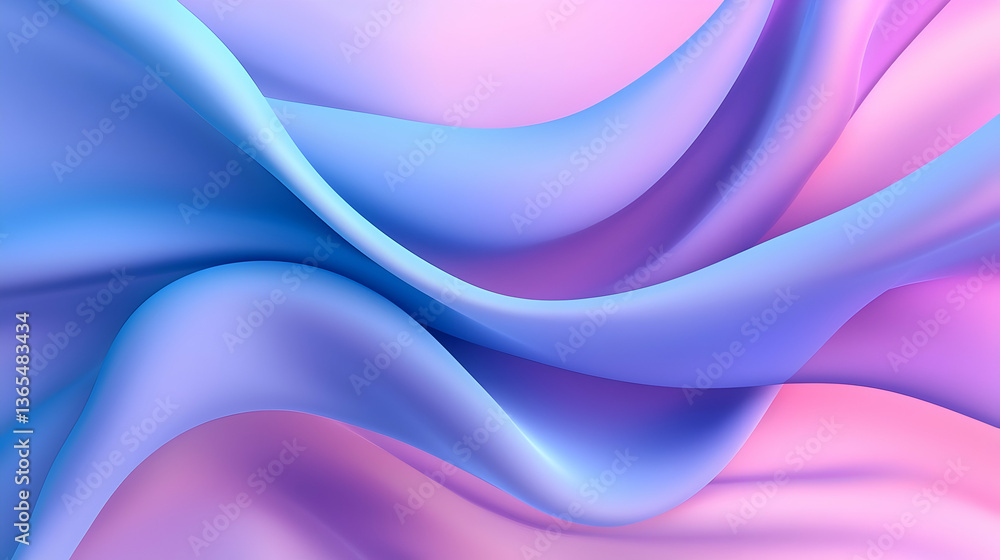 Violet Blue Abstract Background with Flowing Waves Violet Blue Abstract Background with Flowing Waves