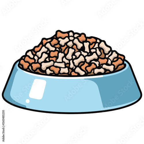 Dog food bowl