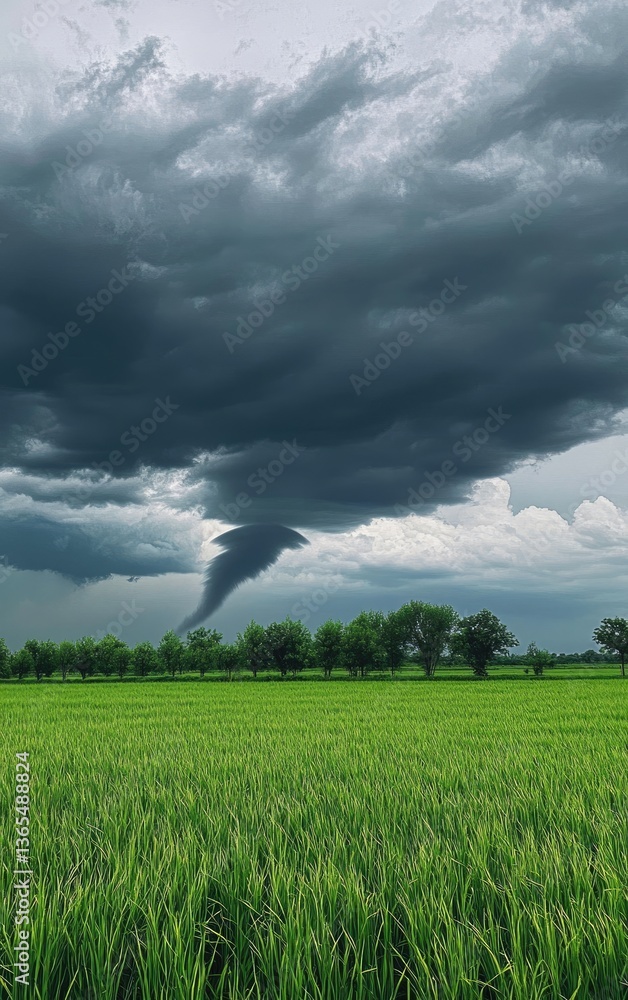 green field and cloudy sky green field and cloudy sky