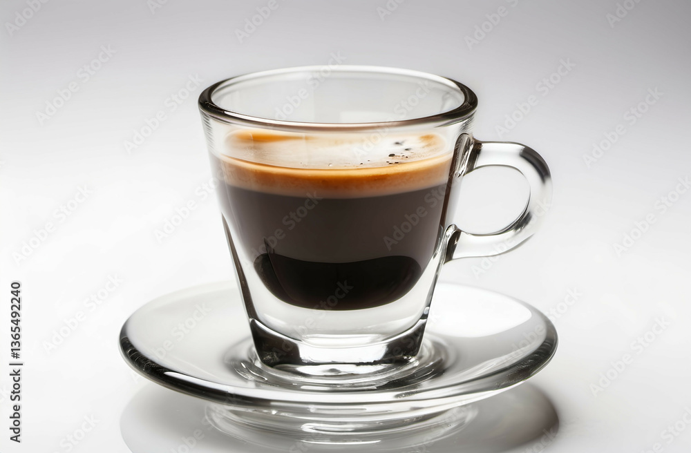 Naklejka premium cup of cappuccino