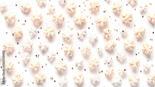 Watercolor corn pattern 