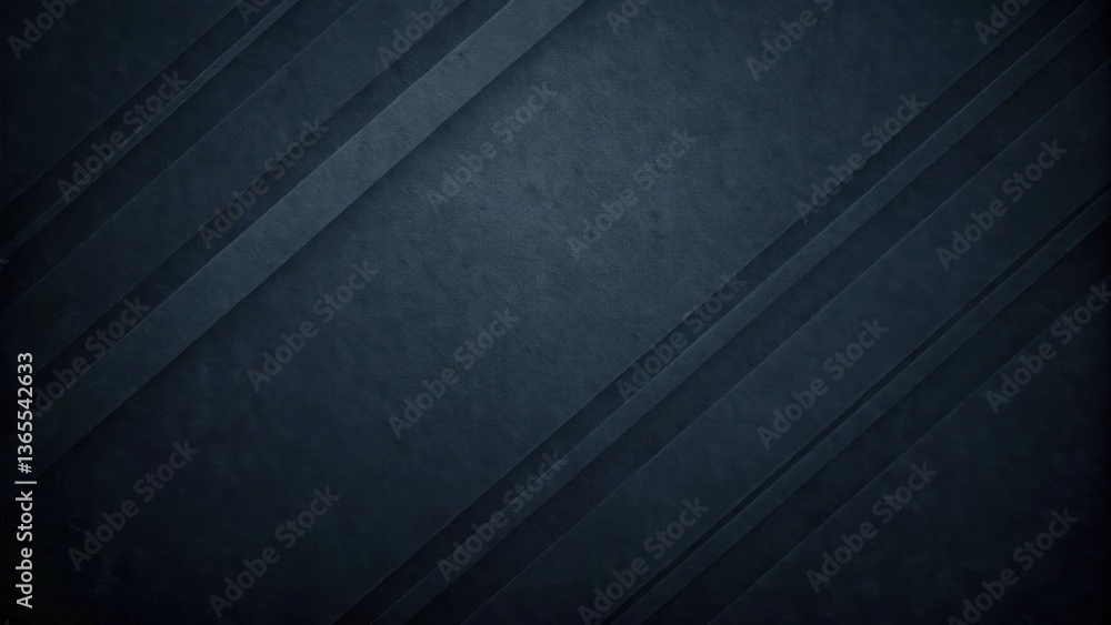 Fototapeta premium Dark blue textured background with diagonal lines