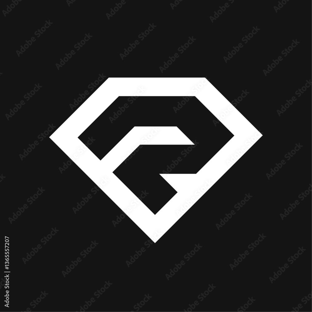 Letter R logo design vector template with black background Letter R logo design vector template with black background